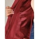 thumbnail image 5 of Abrigo Duffle con Cierre Frontal para Mujeres Inspire Chic, Capucha, Corto, S, Rojo, 5 of 6