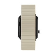 Armitron مصفوفة الكبار 44 mm ث/مساعد الصوت & الخلفية الذكية ووتش ث/كابل الشحن، ووتش الفرقة، رمادي داكن