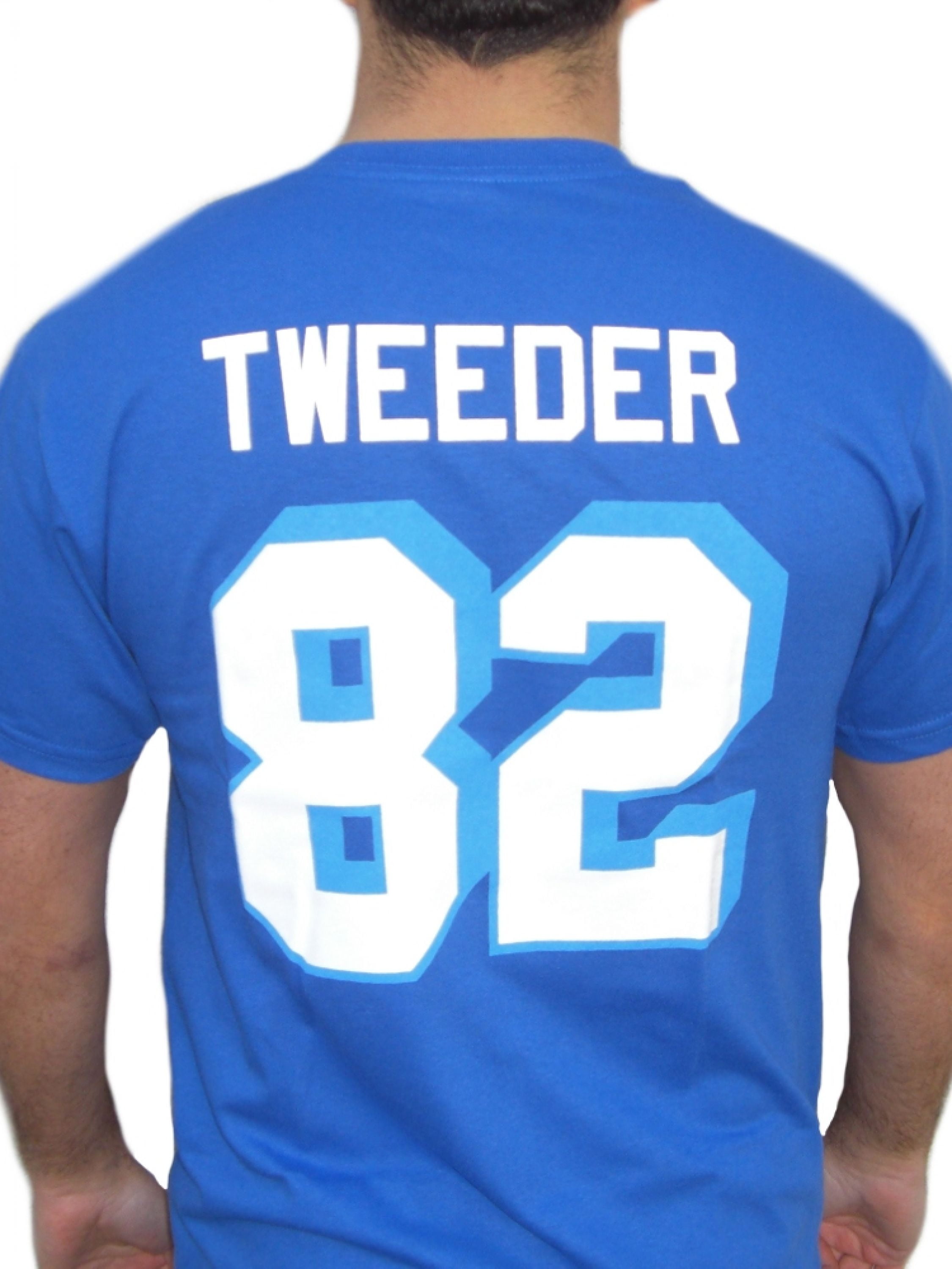 Charlie Tweeder #82 West Canaan Coyotes Stitched Football Jersey Varsity Blues 