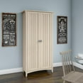 thumbnail image 5 of Bush Furniture Salinas Kitchen Pantry Cabinet with Doors in Antique White, 5 of 5