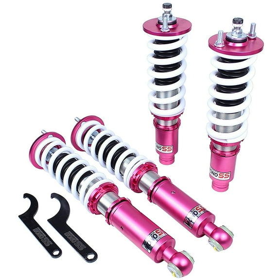 Godspeed ( MSS0960 ) HONDA CRV 98-01 (RD1 / RD2 ) MonoSS Coilover Suspension Coilover Full adjustable 16 way Suspension Kit Monotube shock design