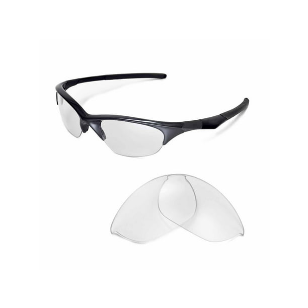 Walleva Clear Replacement Lenses for Oakley Half Jacket Sunglasses -  