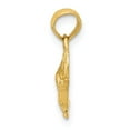 thumbnail image 2 of 14K Yellow Gold Charm Pendant 11.5 mm 10 Flying Dove, 2 of 3