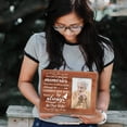 thumbnail image 5 of You Left Us Beautiful Memories Picture Frame 4x6 inch Sympathy Gifts Frames Memorial Photo Frame Bereavement Gifts Frame Wood Photo Frame for Loss of Mother Father Grandpa Grandma DIY, 5 of 7