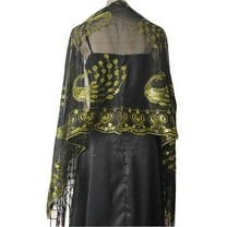 Dalrosia Women's 1920s Shawls and Wraps for Evening Party Dress Sparkling Sequin Deco Wedding Scarf for Bride