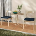 thumbnail image 2 of Costway Outdoor Chair Cushion Set of 2 Waterproof Fade-Resistant Olefin Seat Cushions Navy, 2 of 9