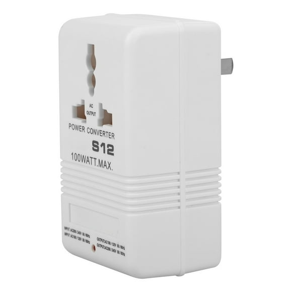 Dioche Voltage Converter,100w Voltage Converter,100W 110V/120V to 220V/240V Step-Up&Down Voltage Converter Transformer (CN standard plug)