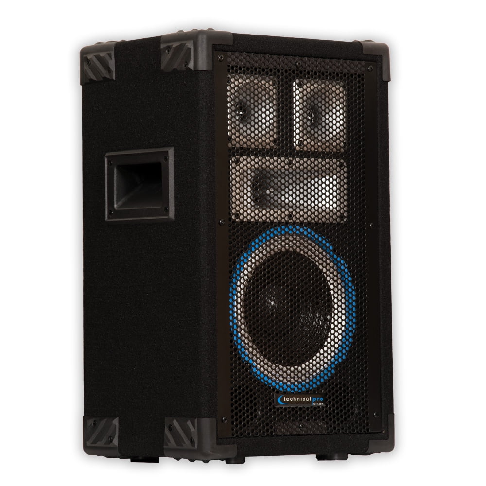 Technical Pro VRTX8 Passive PA DJ Speaker 600 Watts Karaoke Studio Band