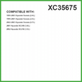 thumbnail image 2 of ECOGARD XC35675 Cabin Air Filter Fits 2002-2003 Hyundai Sonata, 2002 XG350, 2001 XG300, 2 of 4