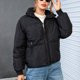 thumbnail image 5 of Chaquetas y abrigos casuales sin capucha de manga larga para mujer, chaqueta de invierno lisa de manga larga, abrigo con cremallera, blusa, abrigo para mujer, 5 of 5
