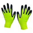 thumbnail image 1 of 1 par de guantes de jardinería, recubiertos para evitar cortes, guantes de mano alzada para jardinería y pesca, 1 of 5