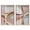 Blonde Frame, variant on Gold Split Duo Shadowbox Print Abstract Boho Art Set by Art Remedy, Blonde Frame, 10 x 15