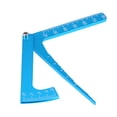 thumbnail image 1 of Rc Camber Gauge Rc Ride Height Gauge Bleu Alliage d'Aluminium Rc Sory Bleu Règle Réglable Hauteur et Roue Jante Outil de Camber, 1 of 8