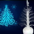 thumbnail image 3 of Indoor LED Light Ins White Christmas Tree Table Windowsill Bedroom Decoration, 3 of 7