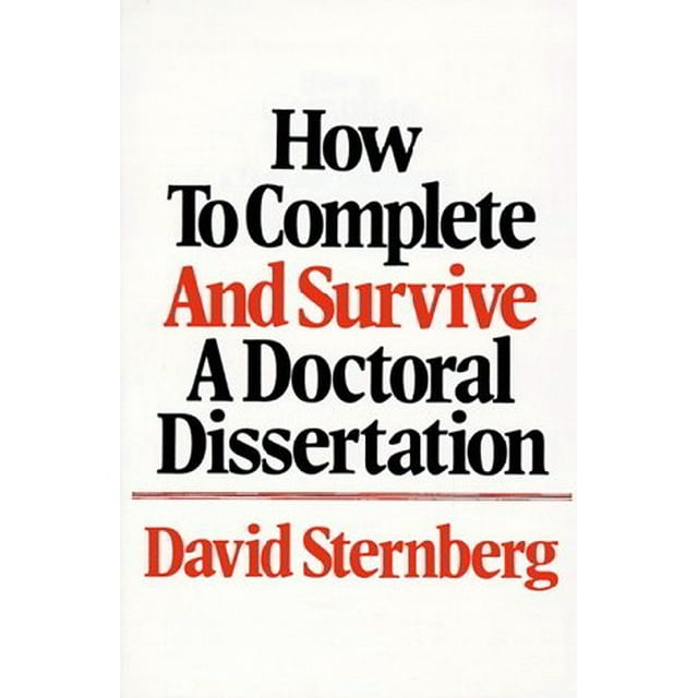Comment Compléter et Survivre à une Thèse de Doctorat