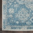 thumbnail image 5 of Nourison Tranquil 5'3" x 7'3" Lt.Blue/Ivory All-over design Indoor Rug, 5 of 9