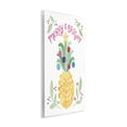 Strainese Stupell Industries Coastal Merry & Bright Ornamental Pineapple ...
