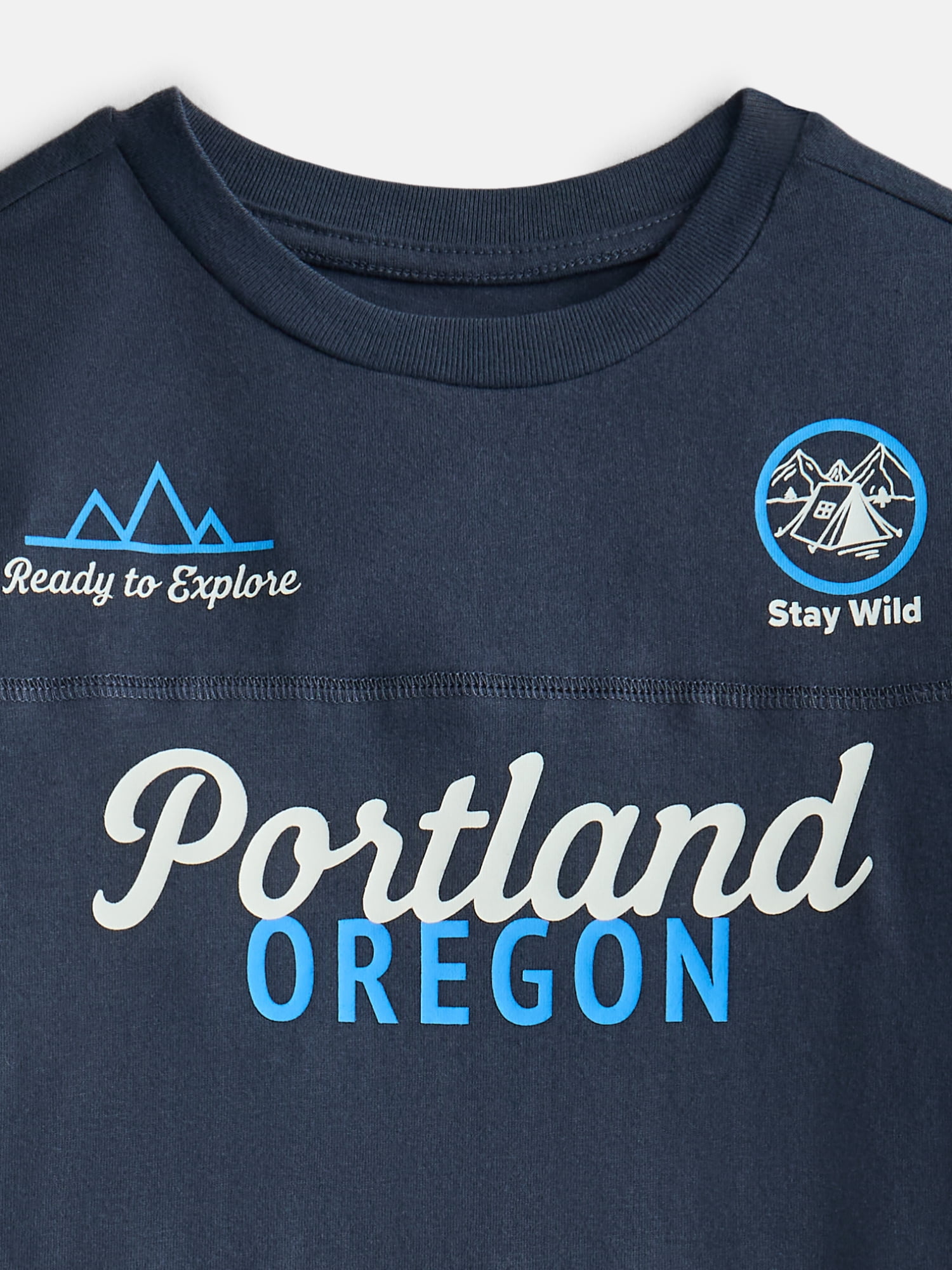 Wonder Nation Boys Tee, Crewneck, Joggers and Shorts, 4-Piece Outfit Set, Sizes 4-10
