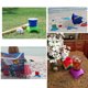 thumbnail image 3 of Accesorios de vacaciones en la playa, posavasos de arena de playa, portavasos (multicolor, paquete de 5) Sincero  Hogar, 3 of 3