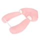 thumbnail image 4 of Almohada con forma de cabeza de bebé, soporte de lactancia suave, almohada ajustable para la cabeza, posicionamiento del bebé, rosa, 4 of 14