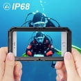 thumbnail image 2 of Mitywah Étui iPhone X/TP Robuste Imperméable Antichoc Anti-Poussière Durable en Métal Protection Intégrale Intégrée, 2 of 5
