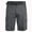 Gray, variant on Iyufng Mens Shorts Men's Shorts,Men's Summer Fashion Solid Color Casual Shorts Multi-Pocket Climbing Shorts