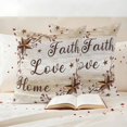 thumbnail image 3 of Texas Star Brown Outdoor Waterproof Pillow Covers, Farmhouse Retro Branches Wooden Grain Decorative Square Throw Pillowcase Sofa Cushion Sham for Patio/Couch/Chair, 16"x16" 2 Pack, 3 of 8