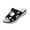 Black, variant on Women Fashionable And Casual Spring And Summer Beach Hollow-Out Open-Toe Wedge Heel Brown 7.5