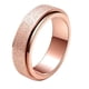thumbnail image 1 of Dinheiro Elegante anillo de acero inoxidable, anillo esmerilado de acero de titanio, 1 of 5