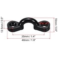 thumbnail image 2 of Uxcell Kayak Pad Eye, 10 Pack Nylon Deck Loops with 20 Blind Rivets, 2 of 6