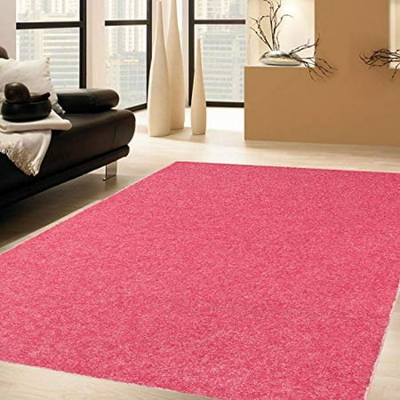 Bright House Solid Color Round Shape Area Rugs Pink 24 X24 Set Of 12 Canada Solid Color Round Shape Area Rugs Pink, 24 Round Rug Pink