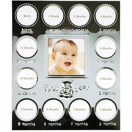 Child Of Mine Silver 12 Month Frame