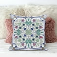 thumbnail image 3 of HomeRoots 482072 26 x 26 in. Blown Seam Floral Indoor & Outdoor Throw Pillow Off White, 3 of 3
