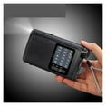 thumbnail image 1 of TR605 Portable Radio FM/MW/SW Emergency Flashlight With Rechargeable Battery Loud Speaker For the Elderly ,Easy to Use, 1 of 7