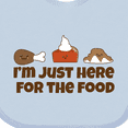 thumbnail image 4 of Inktastic Thanksgiving Here for the Food Boys or Girls Baby Bib, 4 of 4