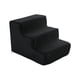 thumbnail image 5 of Escaleras para perros, escaleras para mascotas, rampas para cachorros, escaleras prácticas para gatos, escaleras para perros, escaleras extraíbles S 3 pasos negro, 5 of 9