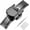 Black, variant on Stainless Steel Deployment Clasp, Butterfly Folding Buckle with Spring Bars and Removal Tool for Leather Watch Band Black 12mm