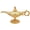Large Gold, variant on Vintage Aladdin Magic Genie Lamp,Arabian Nights Costume Prop Lamp for Wedding Theme Party,Legend Wishing Light for Home Tabletop Decor Halloween Christmas Birthday Gift,Small Purple