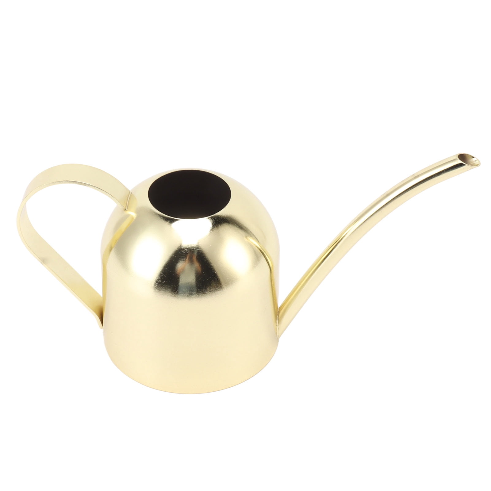 M Buder Premium Stainless Steel Watering Can Gold 30.4 oz / 0.9L Long Spout for Indoor House Plants Outdoor Gardening Tools 8.5 x 3.5 x 4.9 inches