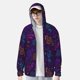 thumbnail image 2 of Balery Colorful Snake Sudadera ligera de manga larga con capucha y protección solar UPF 50+ para hombre y mujer, ideal para pesca y running-Medium, 2 of 7