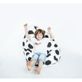 thumbnail image 4 of Gouchee Home Fussball Cotton Bean Bag Chair – Oeko-Tex Certified Fabric with Polystyrene Bead Filling, Comfortable Lounge Seating with Zipper Closure for Easy Refill, Suitable for Adults and Teens, 4 of 8