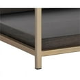 thumbnail image 6 of Sunpan Rebel 63" Contemporary Wood Console Table in Gold/Charcoal Gray, 6 of 10