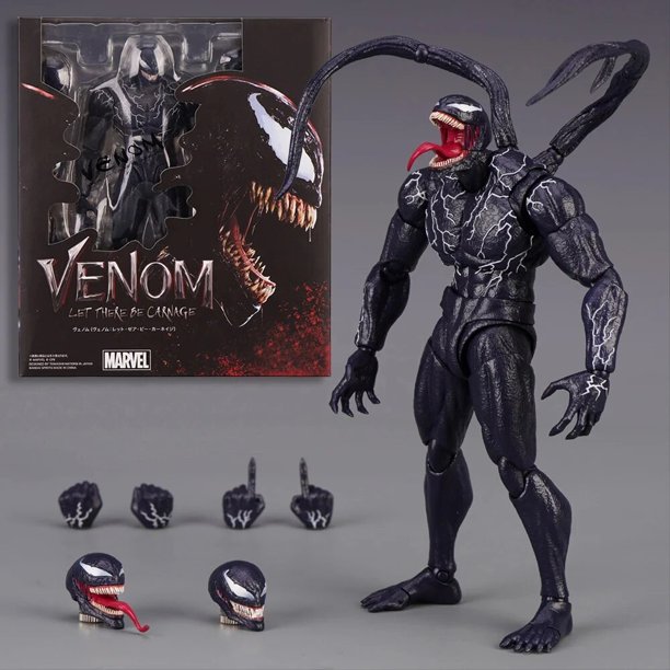 AMAZING YAMAGUCHI Venom Carnage Spider Man legends Action Figure