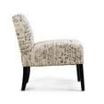 thumbnail image 5 of Patiojoy Armless Accent Chair Upholstered Leisure Chair Patterned Single Sofa, 5 of 5