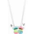 thumbnail image 1 of 2Pcs/Set Best Friends Broken Heart Puzzle Rainbow Koala Pendant Necklace Best Friends Forever BFF Friendship Jewelry for Women Girls Teens - -, 1 of 4