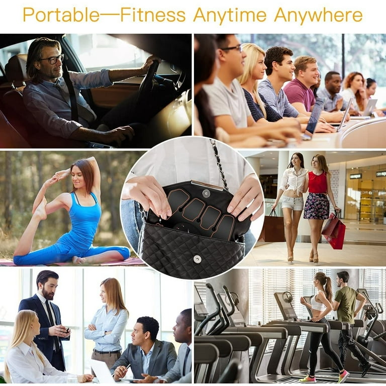 Appareil EMS électrostimulation USB – Pack Abdos Et Biceps, Fitness Et Musculation
