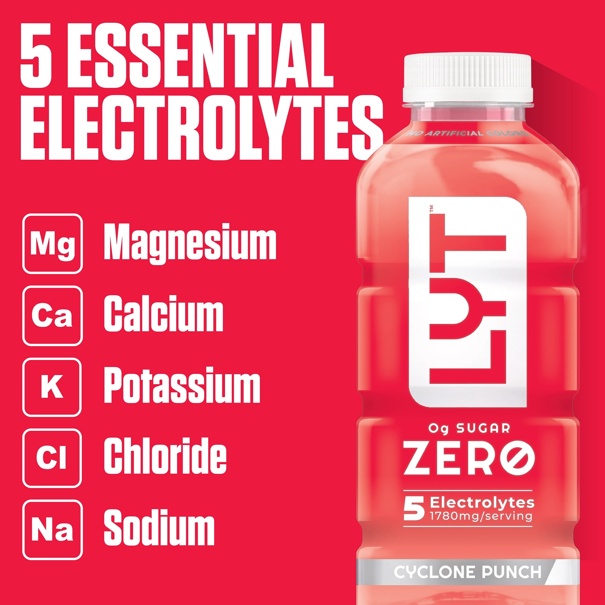 LYT™ Zero Electrolyte Drink Cyclone Punch, 22 fl oz Bottle