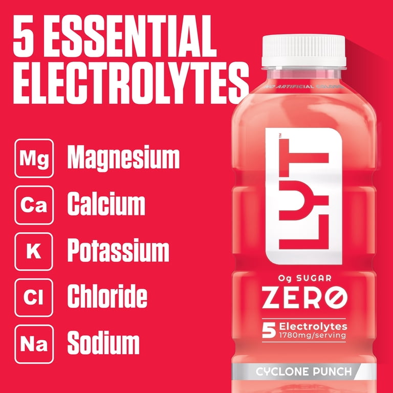 LYT™ Zero Electrolyte Drink Cyclone Punch, 22 fl oz Bottle