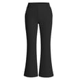 thumbnail image 3 of Gytharion Kids Flare Leggings for Girls 5-15 Years, Stretch Slim Fit Bell Bottom School Uniform Pants Fashion Casual High Waisted Bootcut Pants with Pockets, 3 of 6