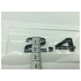 thumbnail image 2 of Black Emblem Fit For Audi 2.4 Four Wheel Drive Car Trunk Logo Sticker Badge, 2 of 5